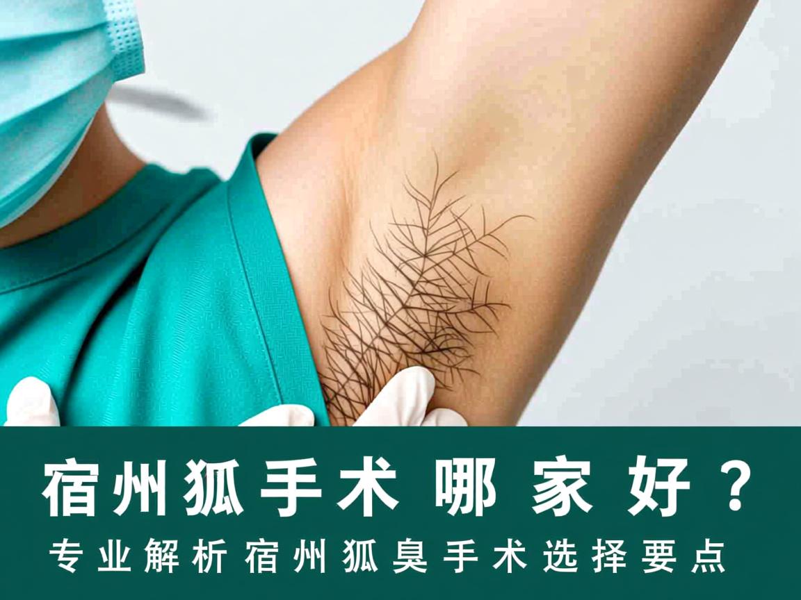 宿州狐臭手术哪家好?专业解析宿州狐臭手术选择要点 宿州狐臭手术哪家好?专业解析宿州狐臭手术选择要点