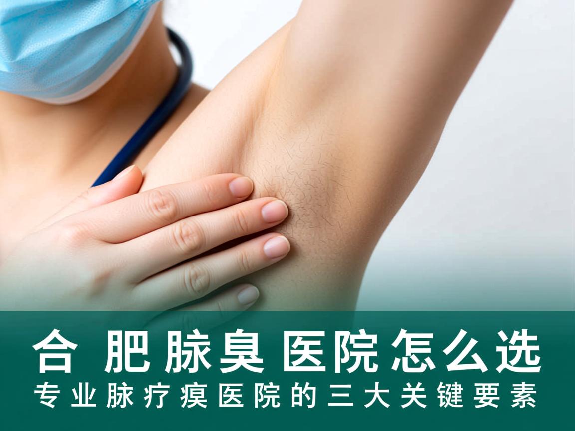 合肥腋臭医院怎么选,专业腋臭医院的三大关键要素 合肥腋臭医院怎么选,专业腋臭医院的三大关键要素