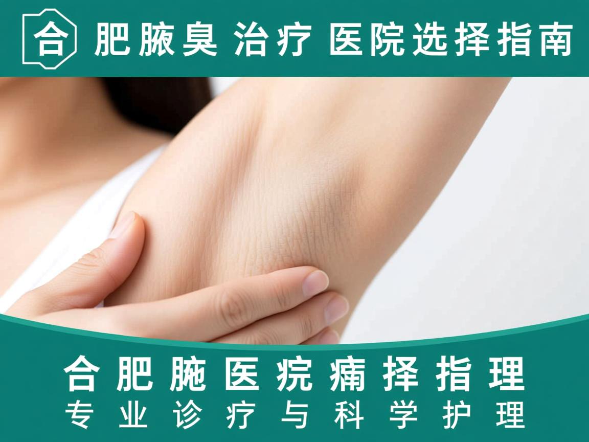 合肥腋臭治疗医院选择指南,专业诊疗与科学护理 合肥腋臭治疗医院选择指南,专业诊疗与科学护理