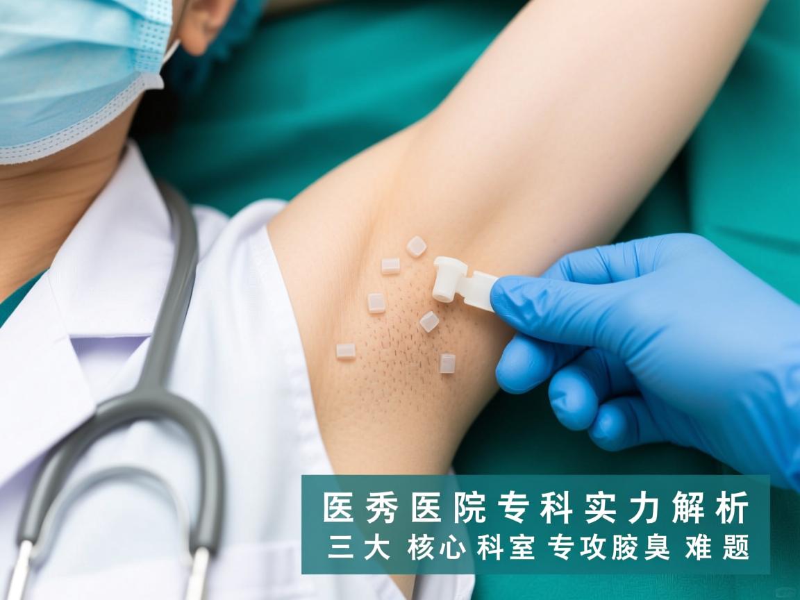 腋秀医院专科实力解析,三大核心科室专攻腋臭难题 腋秀医院专科实力解析,三大核心科室专攻腋臭难题