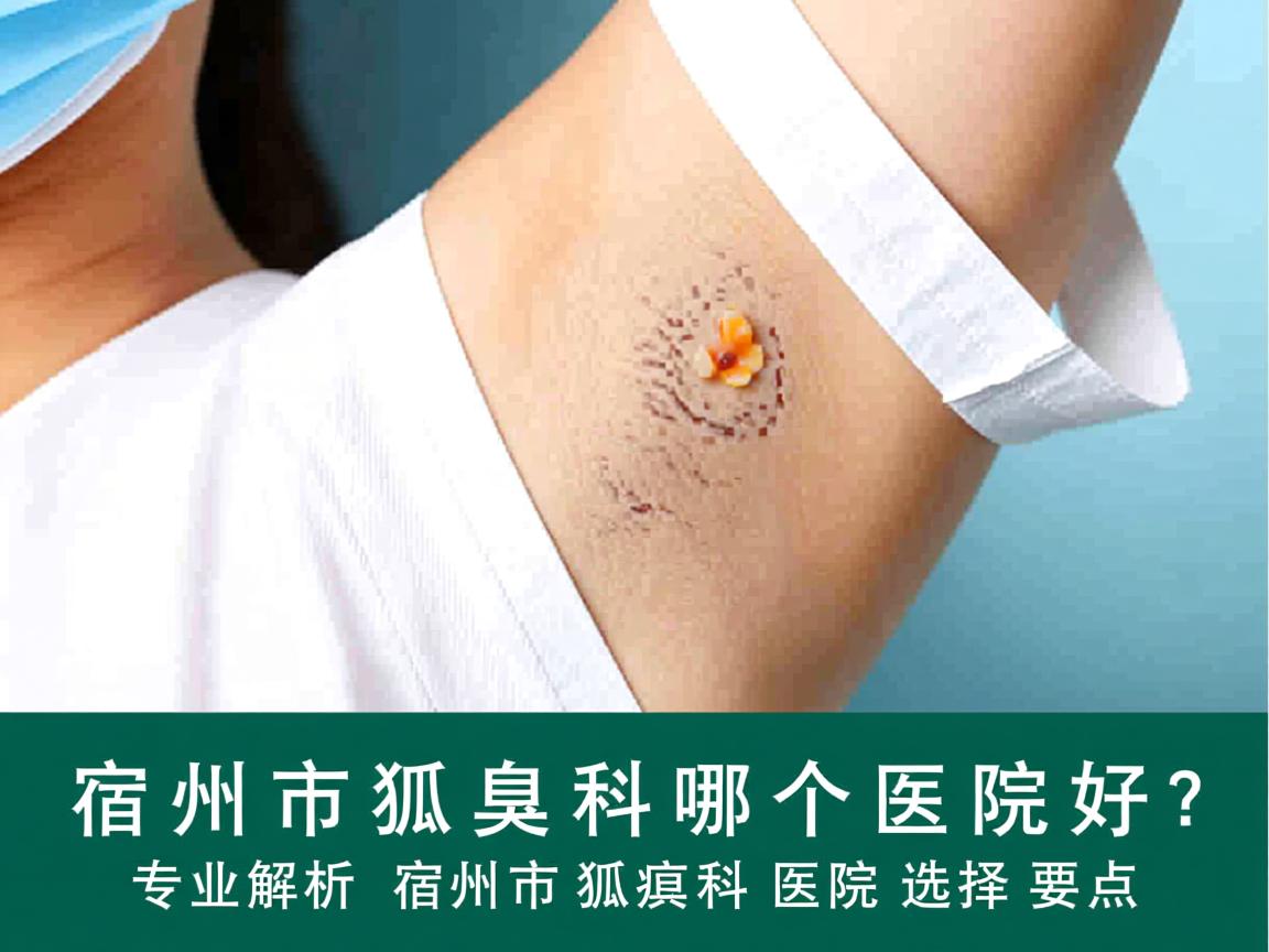 宿州市狐臭科哪个医院好?专业解析宿州市狐臭科医院选择要点 宿州市狐臭科哪个医院好?专业解析宿州市狐臭科医院选择要点