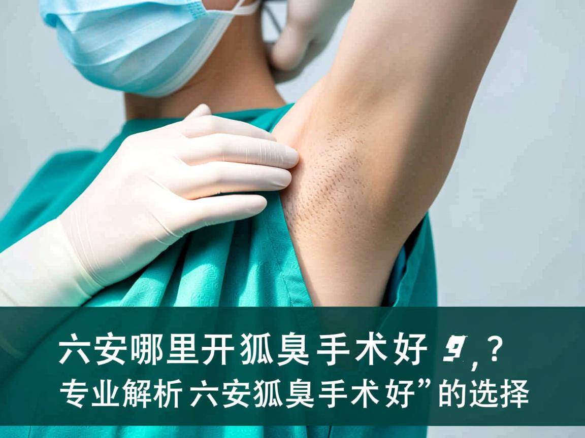 六安哪里开狐臭手术好?专业解析六安狐臭手术好的选择 六安哪里开狐臭手术好?专业解析六安狐臭手术好的选择