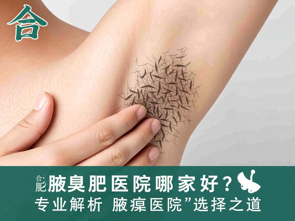 合肥腋臭医院哪家好?专业解析合肥腋臭医院的选择之道 合肥腋臭医院哪家好?专业解析合肥腋臭医院的选择之道