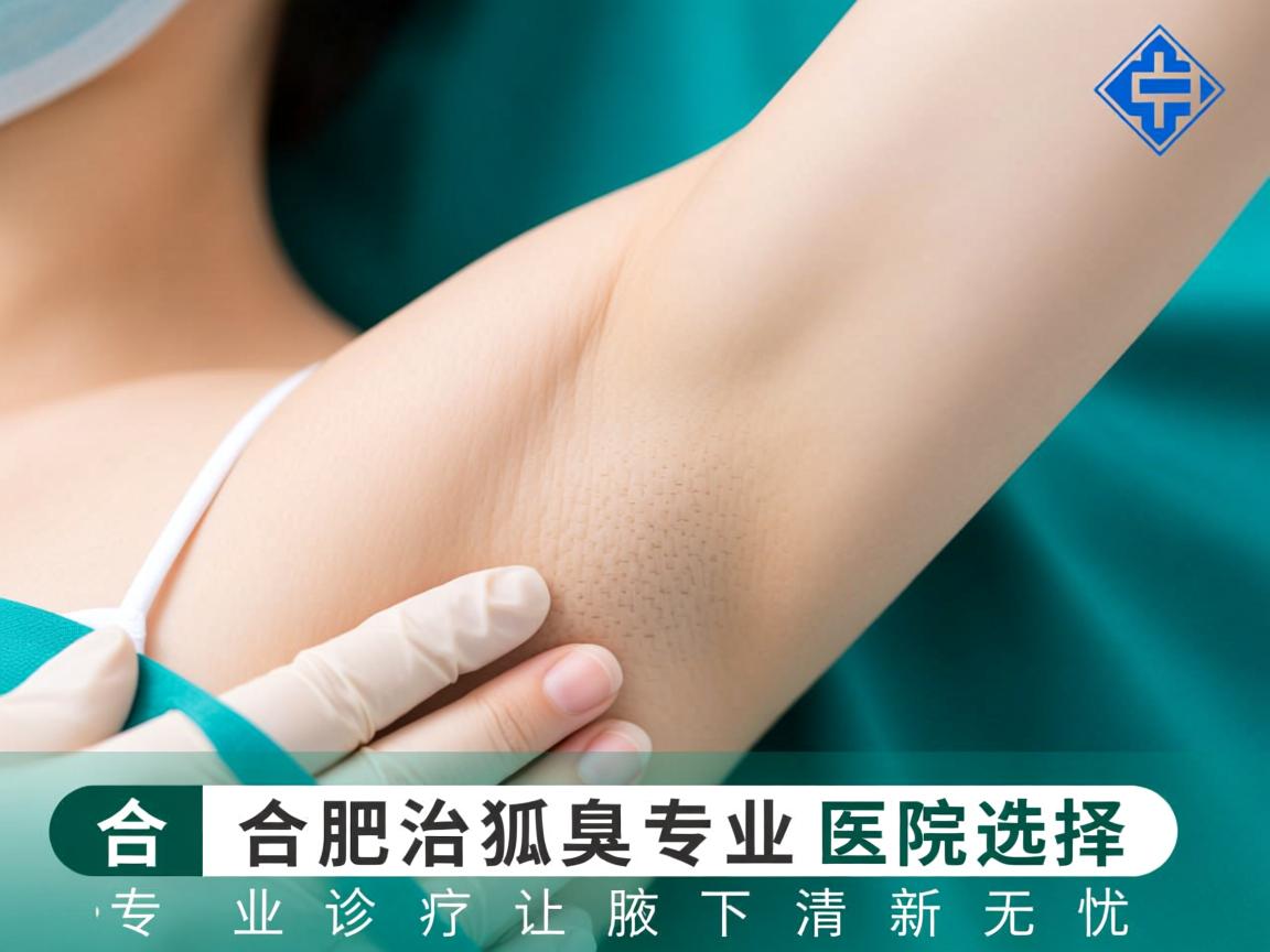 合肥治狐臭专业医院选择，专业诊疗让腋下清新无忧
