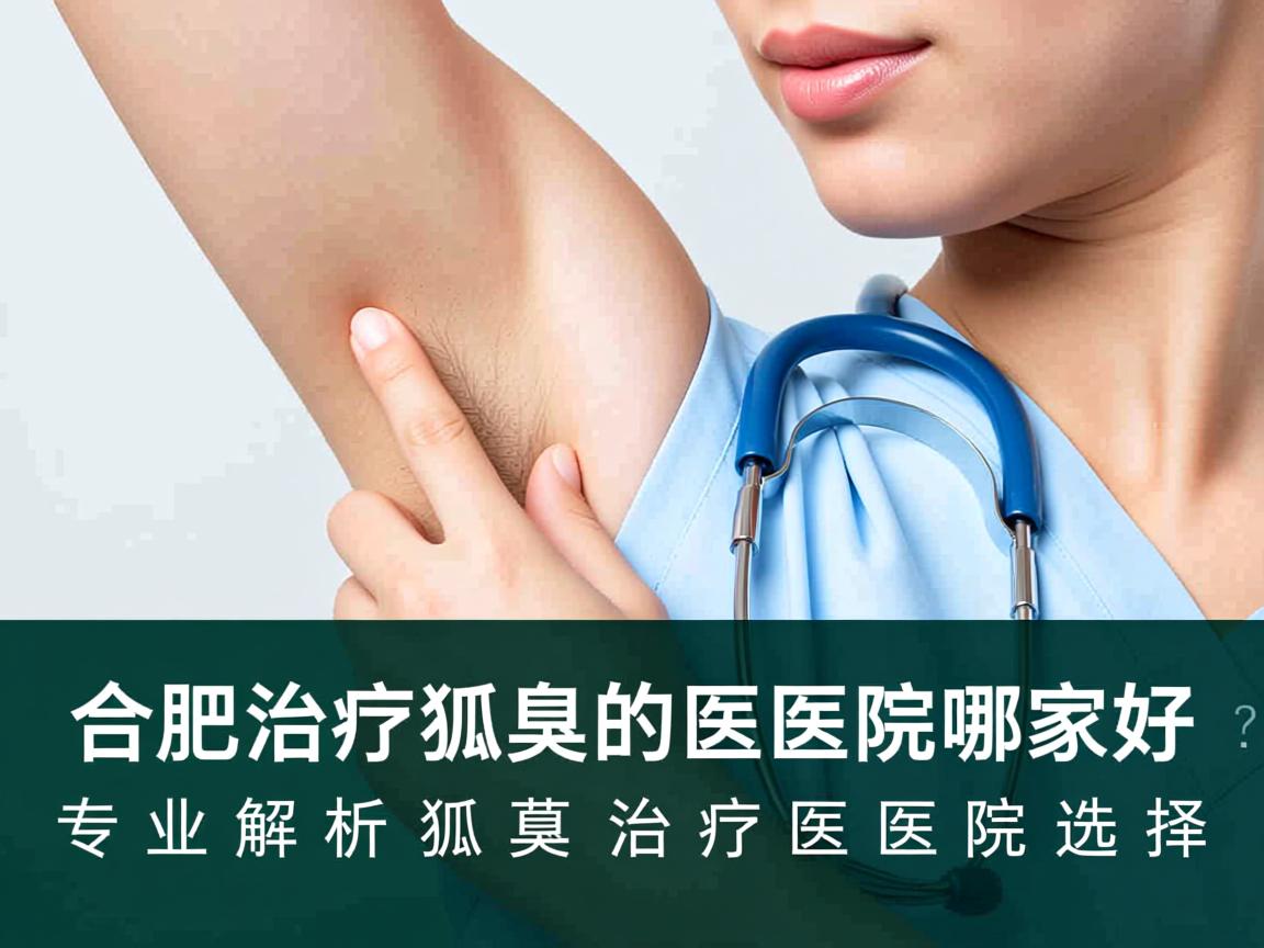 合肥治疗狐臭的医院哪家好?专业解析狐臭治疗医院选择 合肥治疗狐臭的医院哪家好?专业解析狐臭治疗医院选择