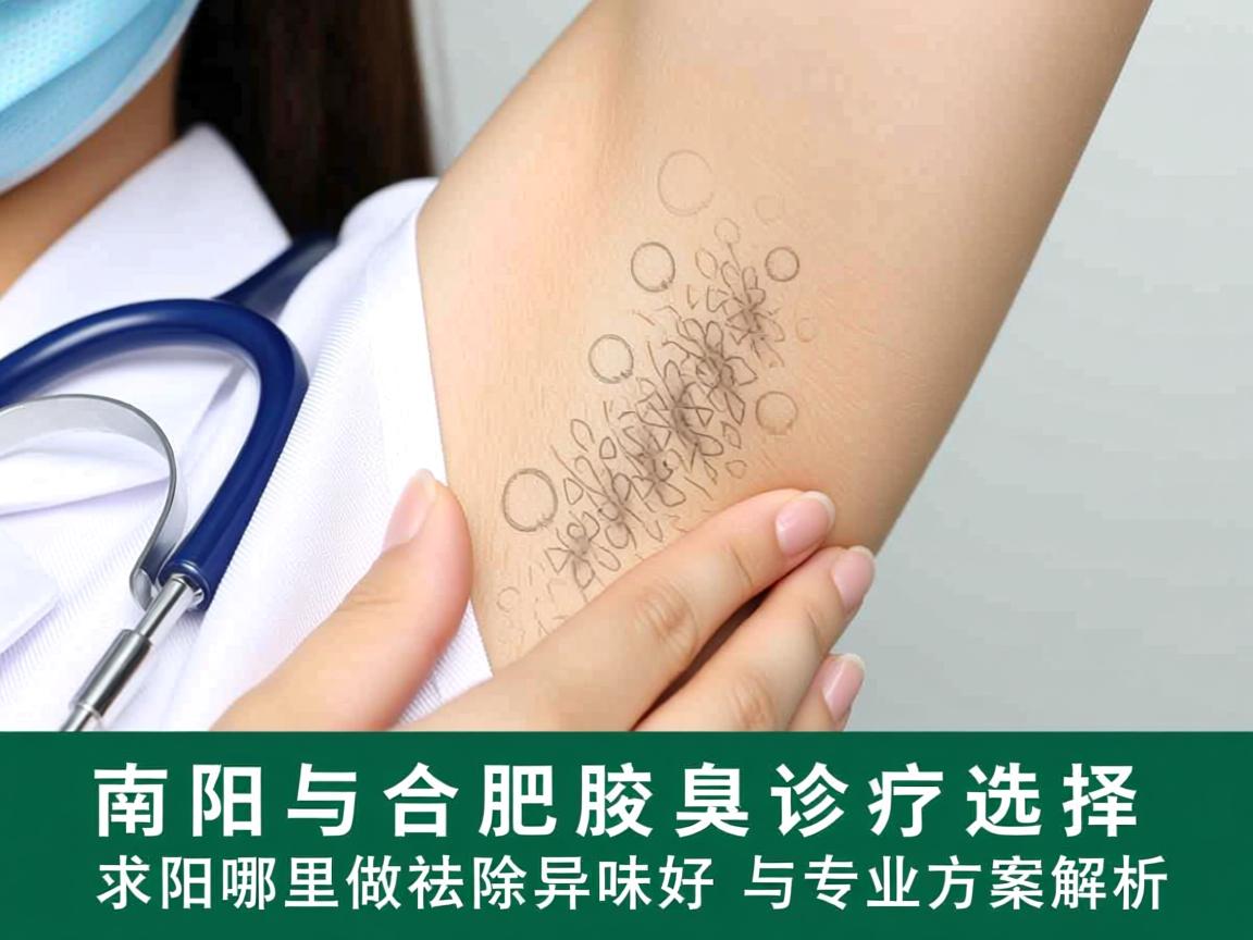 南阳与合肥腋臭诊疗选择，南阳哪里做祛除异味好与专业方案解析
