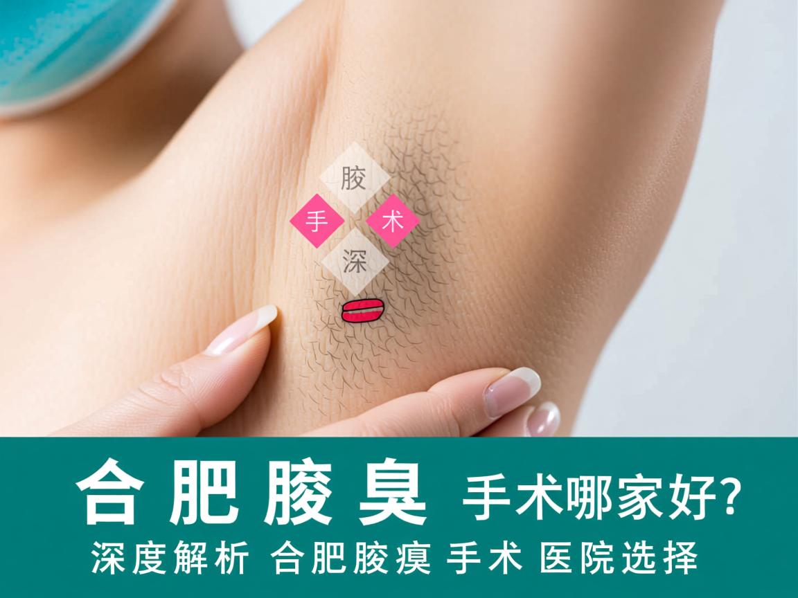 合肥腋臭手术哪家好？深度解析合肥腋臭手术医院选择