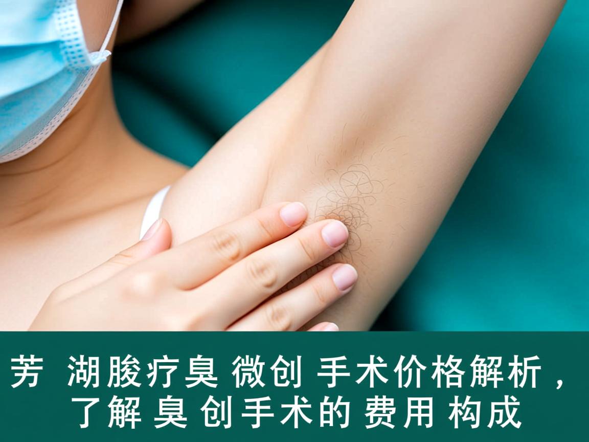 芜湖腋臭微创手术价格解析，了解腋臭微创手术的费用构成