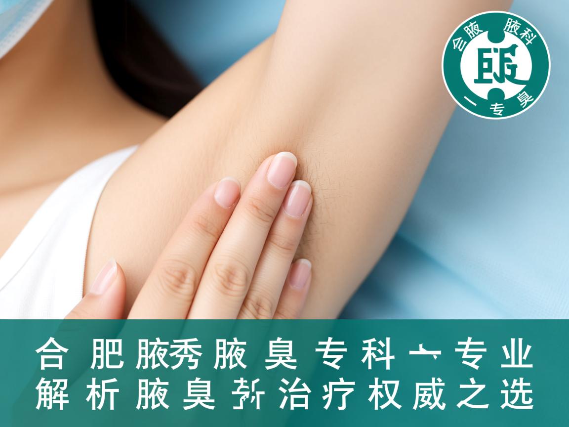 合肥腋秀腋臭专科,专业解析腋臭治疗的权威之选 合肥腋秀腋臭专科,专业解析腋臭治疗的权威之选