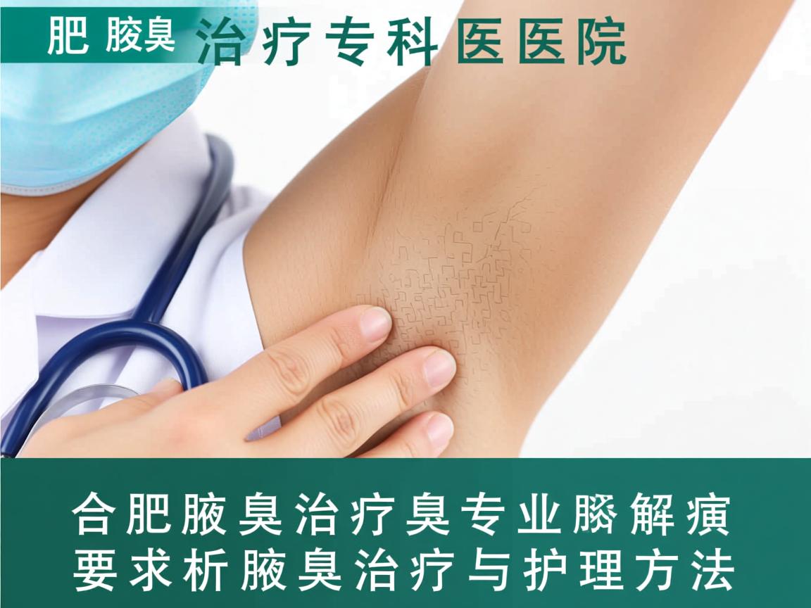 合肥腋臭治疗专科医院,专业解析腋臭治疗与护理方法 合肥腋臭治疗专科医院,专业解析腋臭治疗与护理方法