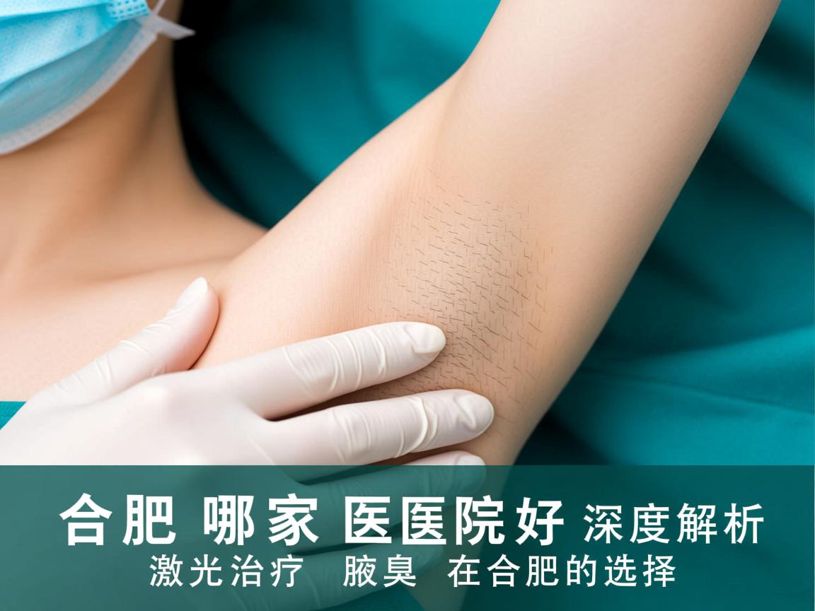 合肥哪家医院好,深度解析激光治疗腋臭在合肥的选择 合肥哪家医院好,深度解析激光治疗腋臭在合肥的选择