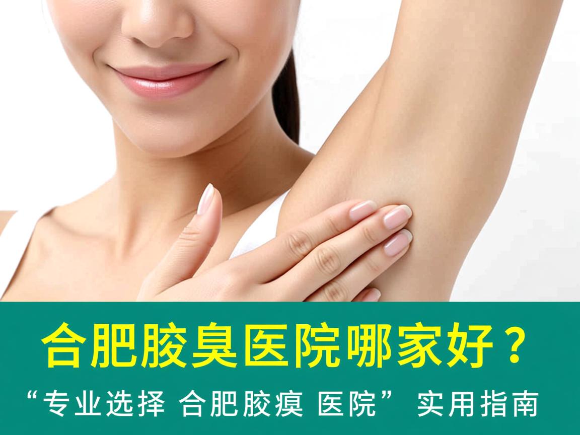 合肥腋臭医院哪家好？专业选择合肥腋臭医院的实用指南