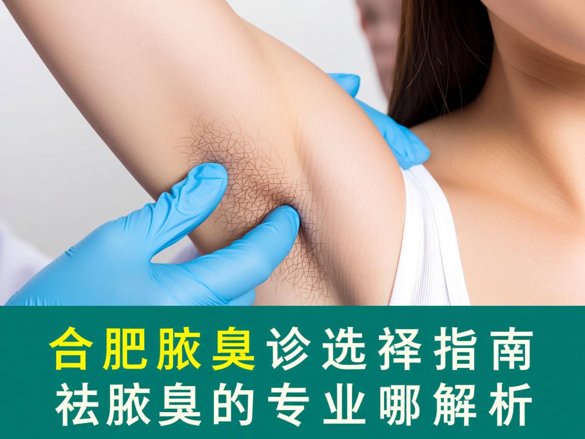 合肥腋臭诊疗选择指南,在合肥哪里能祛腋臭的专业解析 合肥腋臭诊疗选择指南,在合肥哪里能祛腋臭的专业解析