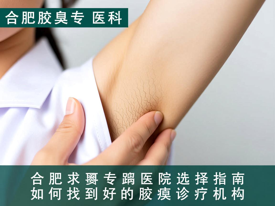 合肥腋臭专科医院选择指南，如何找到好的腋臭诊疗机构