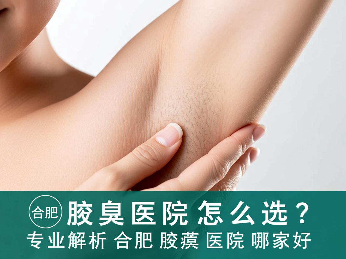 合肥腋臭医院怎么选？专业解析合肥腋臭医院哪家好