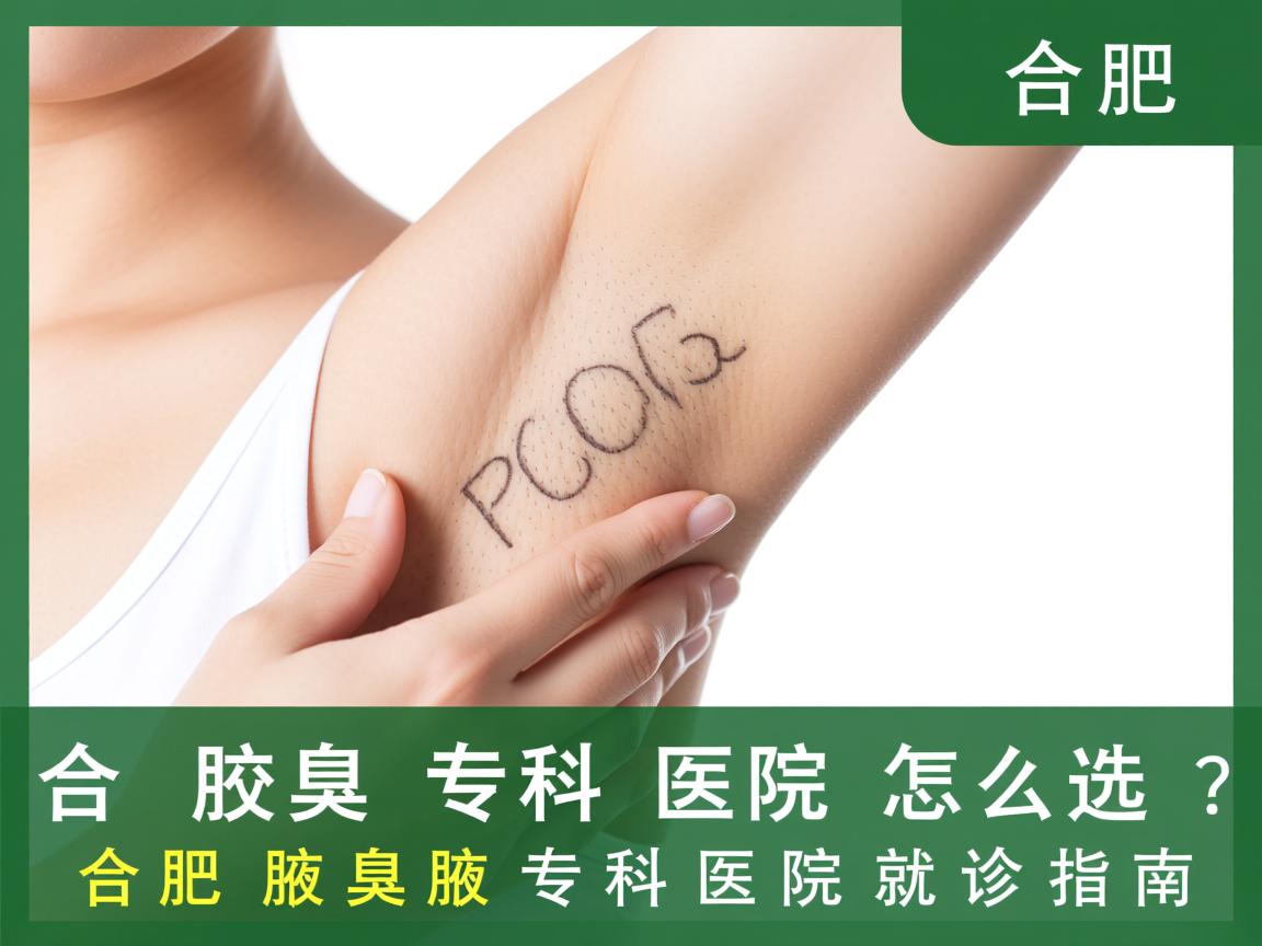 合肥腋臭专科医院怎么选？合肥腋臭专科医院就诊指南