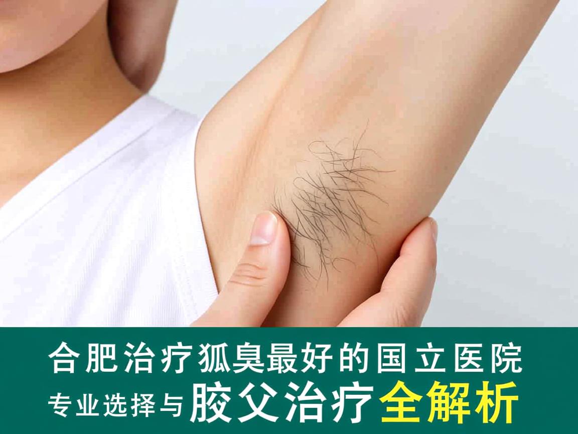 合肥治疗狐臭最好的国立医院，专业选择与腋臭治疗全解析