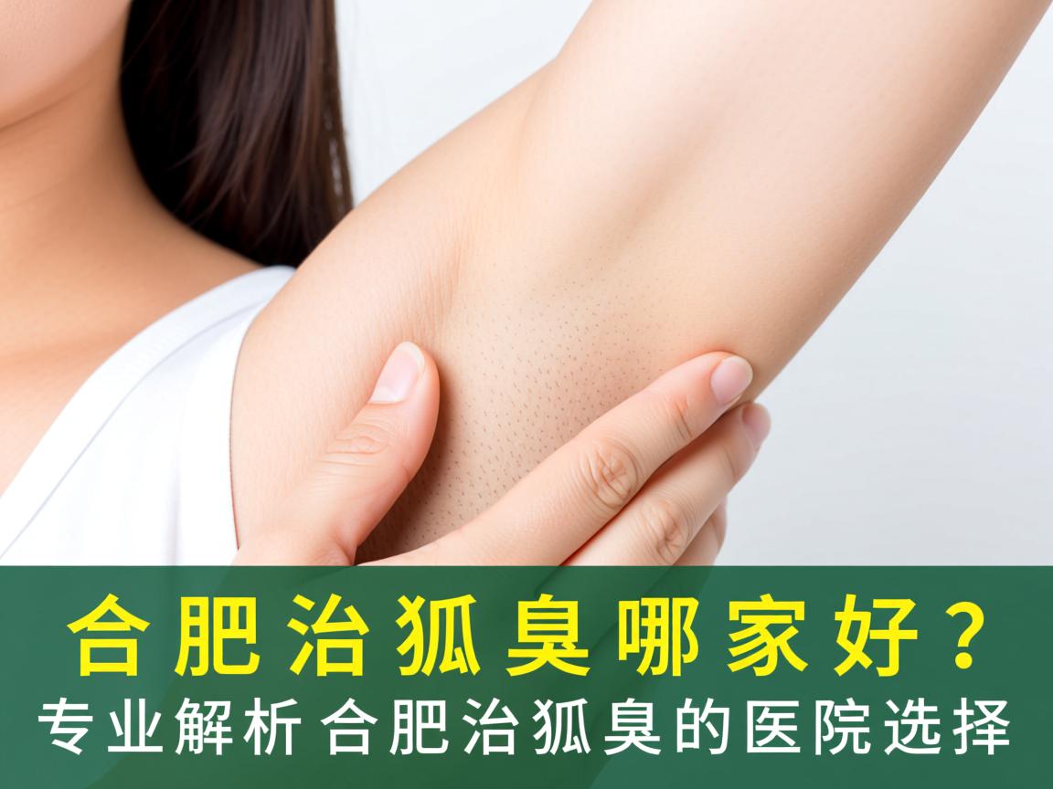 合肥治狐臭哪家好？专业解析合肥治狐臭的医院选择