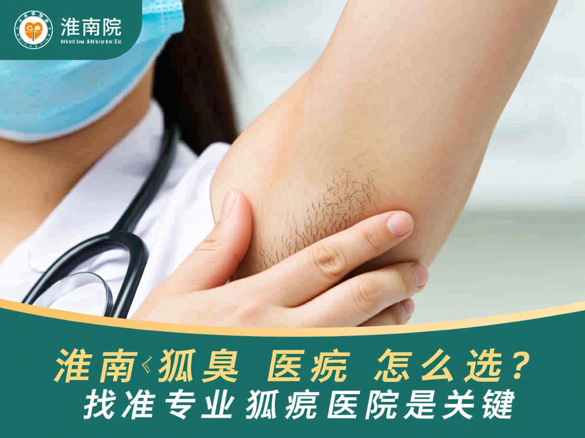 淮南狐臭医院怎么选？找准专业狐臭医院是关键