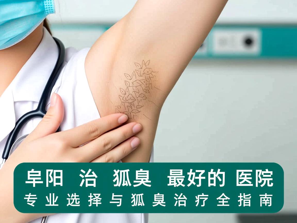 阜阳治狐臭最好的医院,专业选择与狐臭治疗全指南 阜阳治狐臭最好的医院,专业选择与狐臭治疗全指南