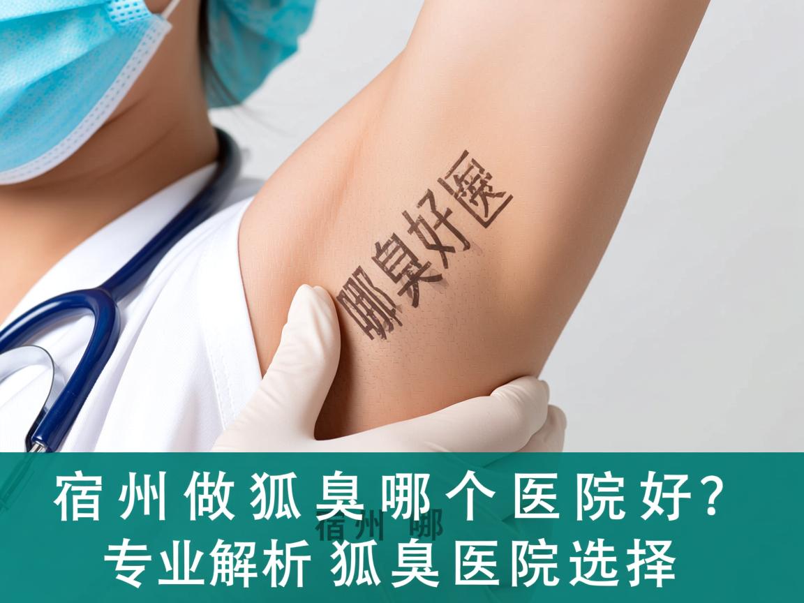 宿州做狐臭哪个医院好?专业解析宿州狐臭医院选择 宿州做狐臭哪个医院好?专业解析宿州狐臭医院选择