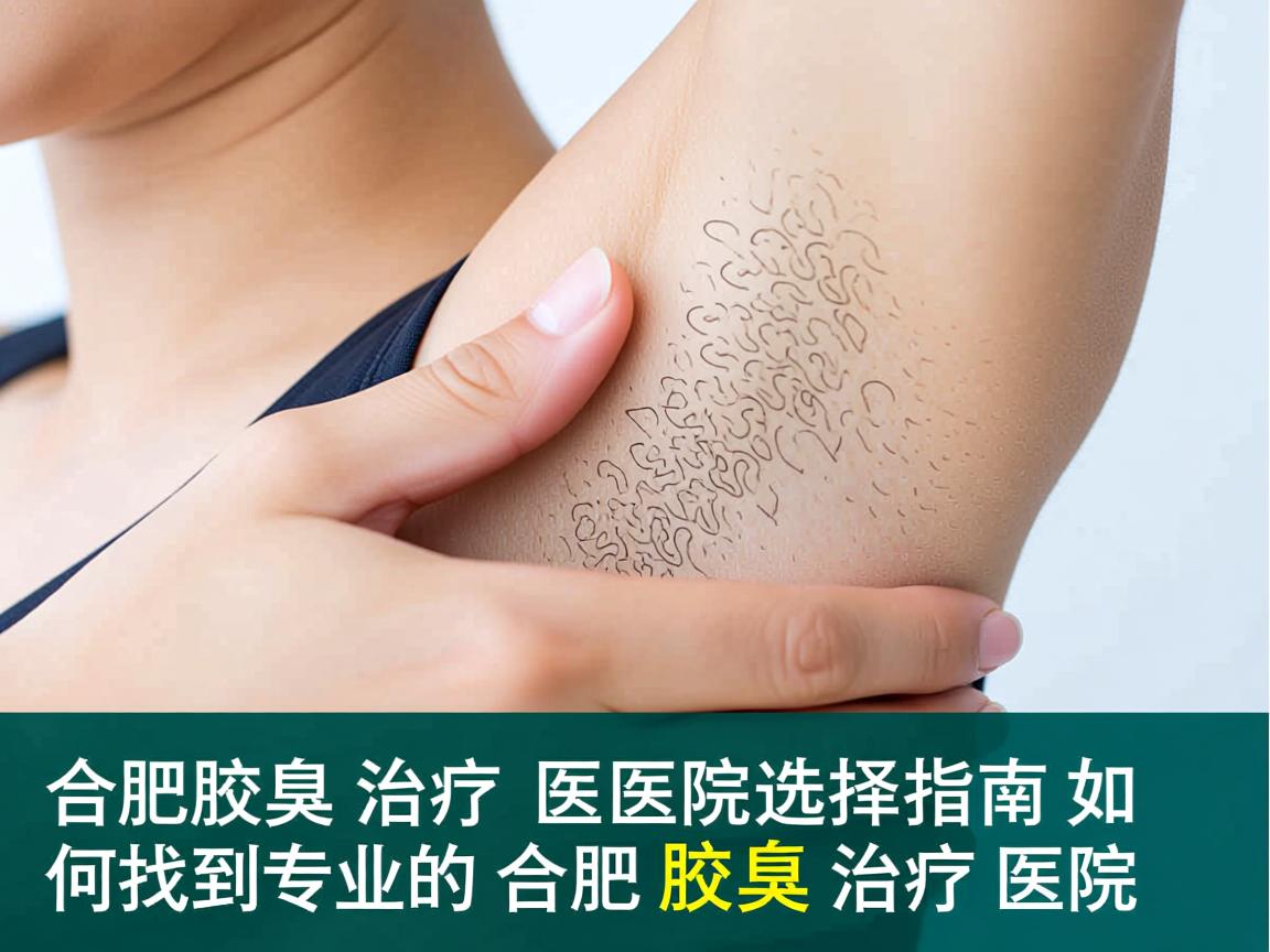 合肥腋臭治疗医院选择指南，如何找到专业的合肥腋臭治疗医院