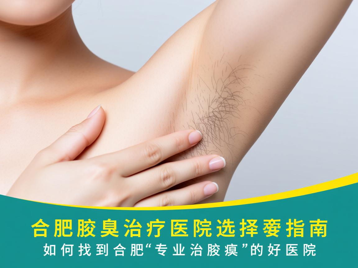 合肥腋臭治疗医院选择指南，如何找到合肥专业治腋臭的好医院