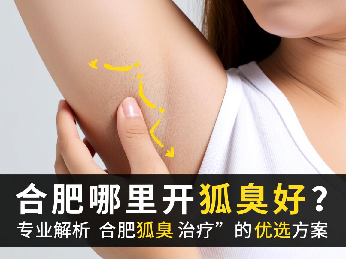 合肥哪里开狐臭好？专业解析合肥狐臭治疗的优选方案