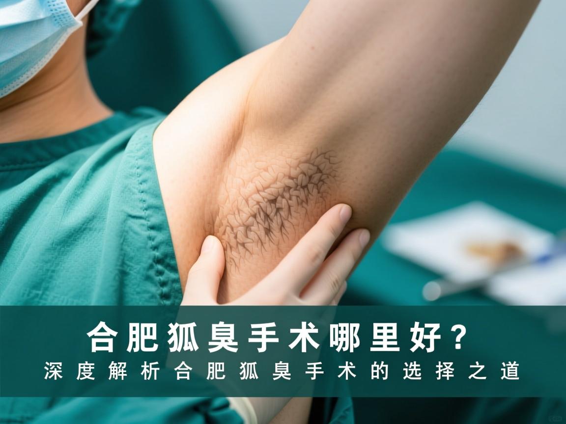 合肥狐臭手术哪里好？深度解析合肥狐臭手术的选择之道