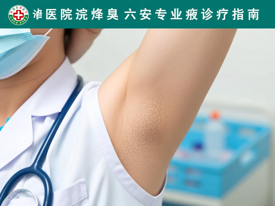 六安治疗腋臭的医院选择，六安专业腋臭诊疗指南