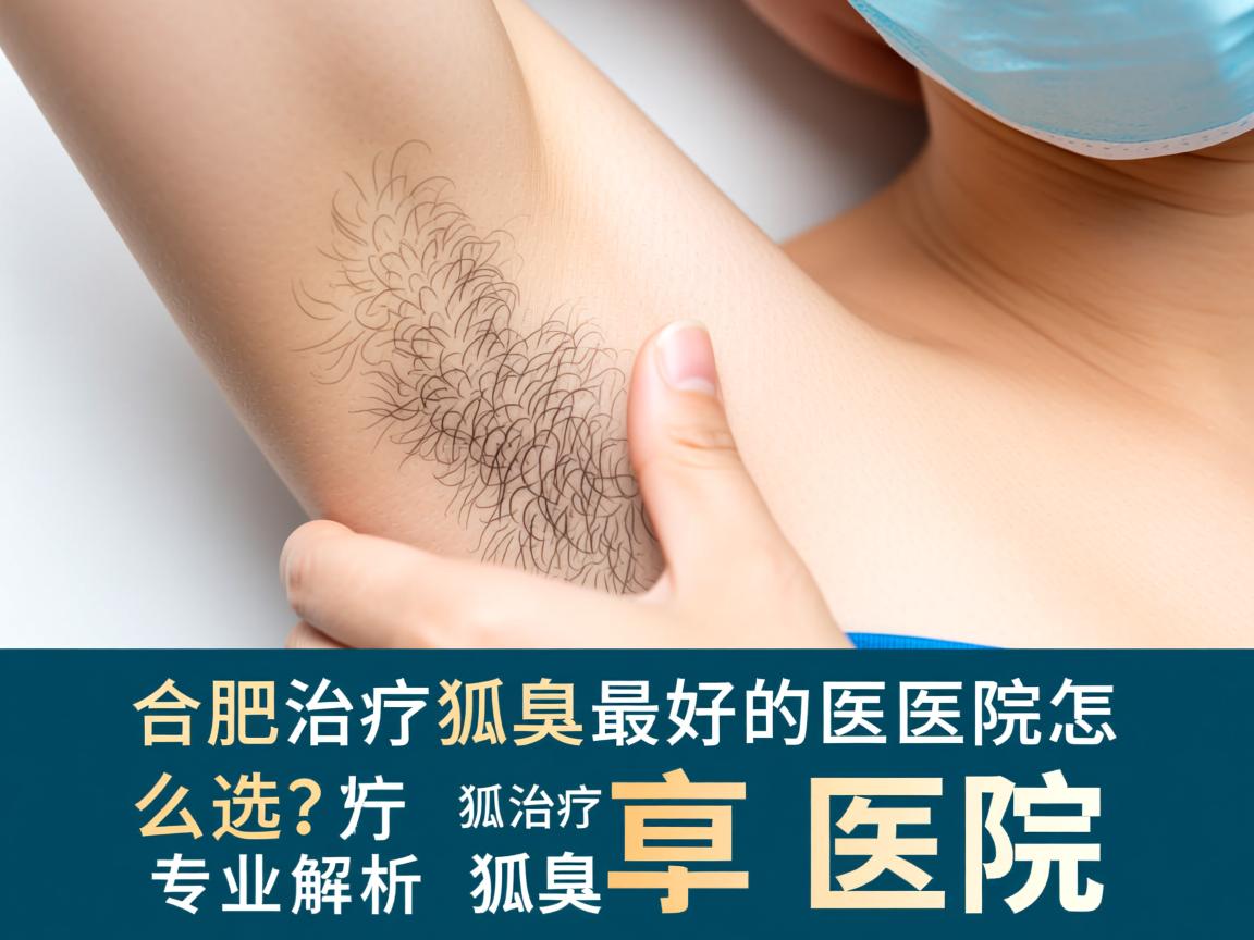 合肥治疗狐臭最好的医院怎么选？专业解析狐臭治疗医院