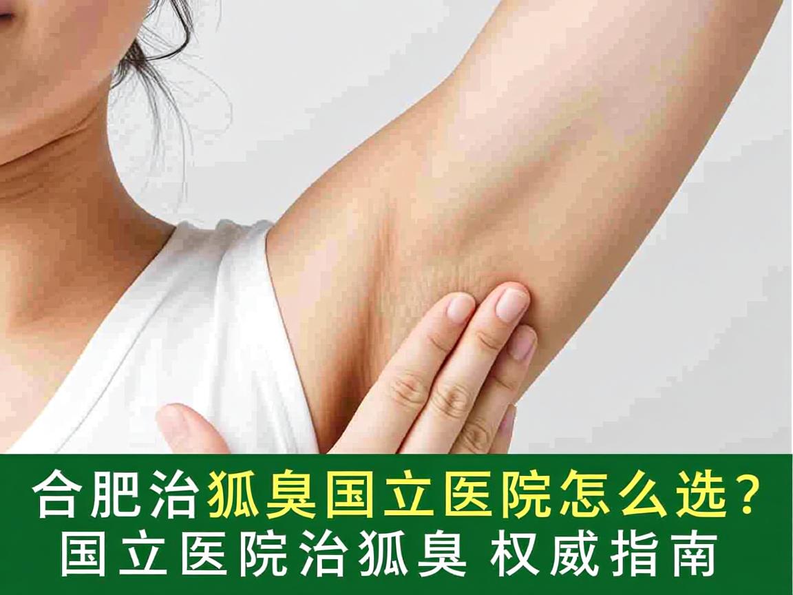 合肥治狐臭国立医院怎么选？国立医院治狐臭的权威指南