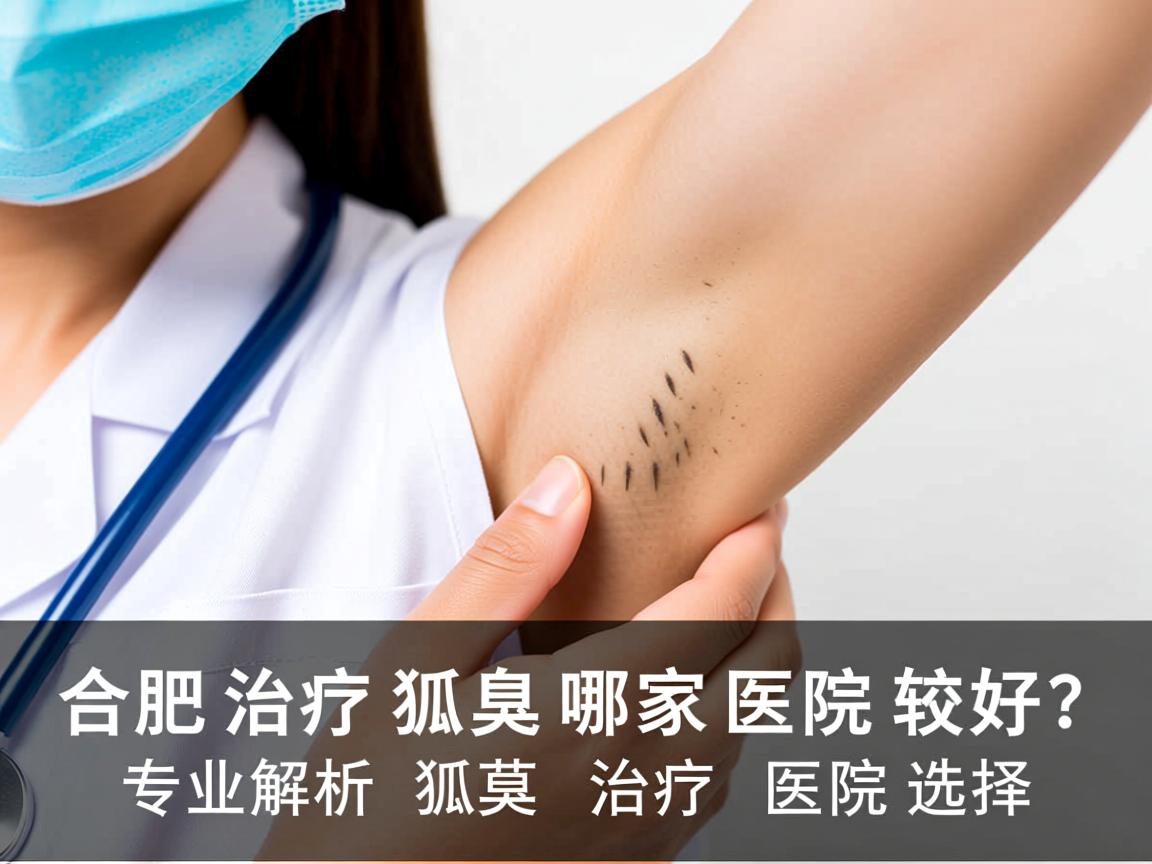 合肥治疗狐臭哪家医院较好？专业解析狐臭治疗医院选择