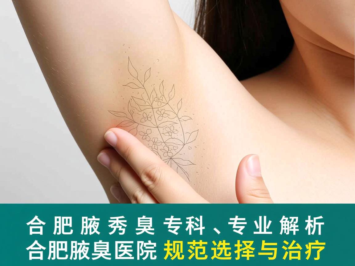 合肥腋秀腋臭专科，专业解析合肥腋臭医院的规范选择与治疗