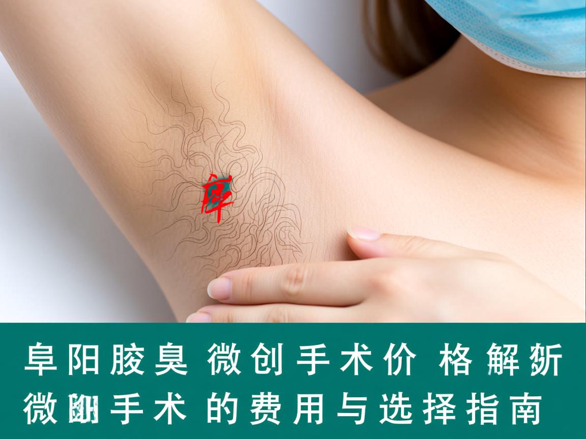 阜阳腋臭微创手术价格解析，阜阳腋臭微创手术的费用与选择指南