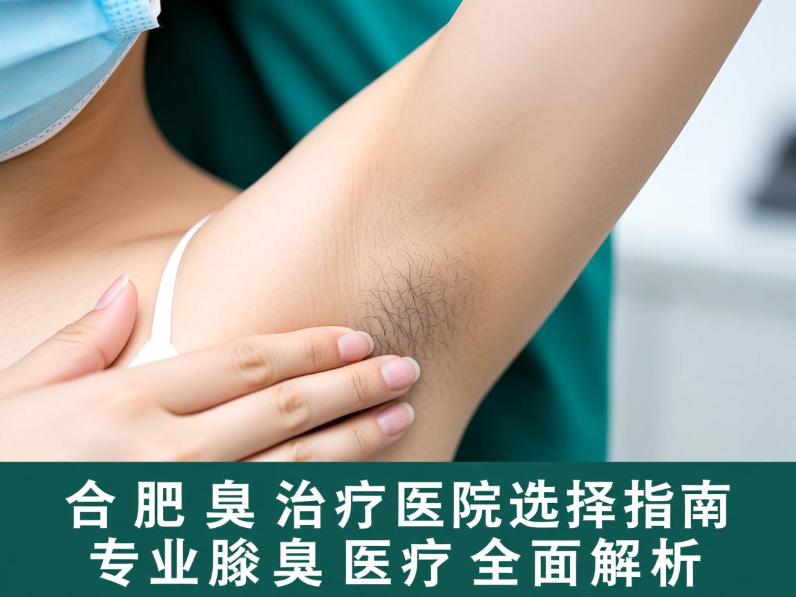 合肥腋臭治疗医院选择指南，专业腋臭医疗的全面解析