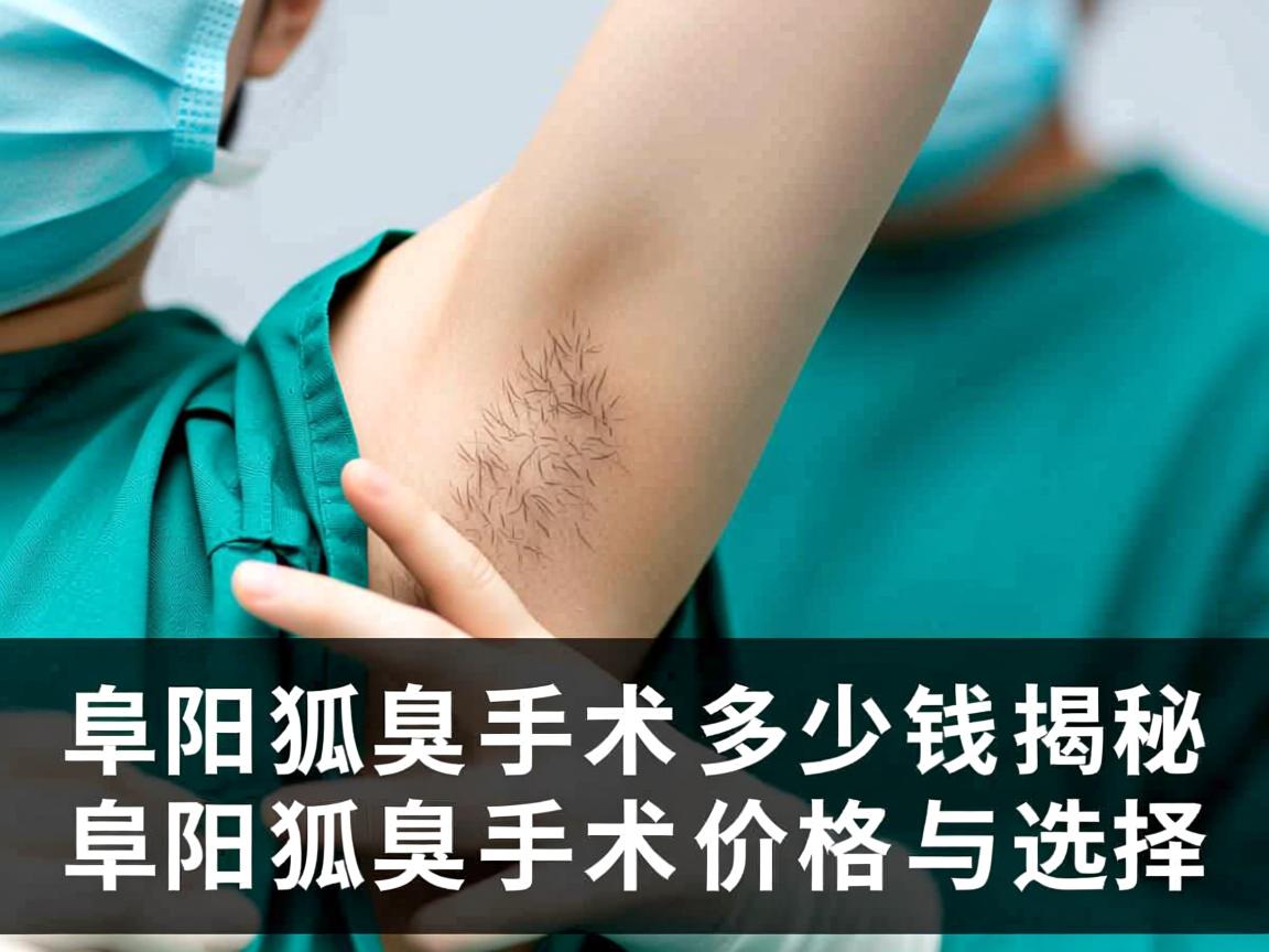 阜阳狐臭手术多少钱，揭秘阜阳狐臭手术价格与选择