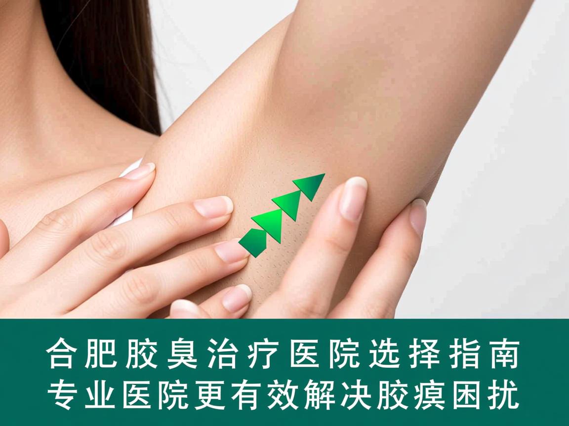 合肥腋臭治疗医院选择指南，专业医院更有效解决腋臭困扰