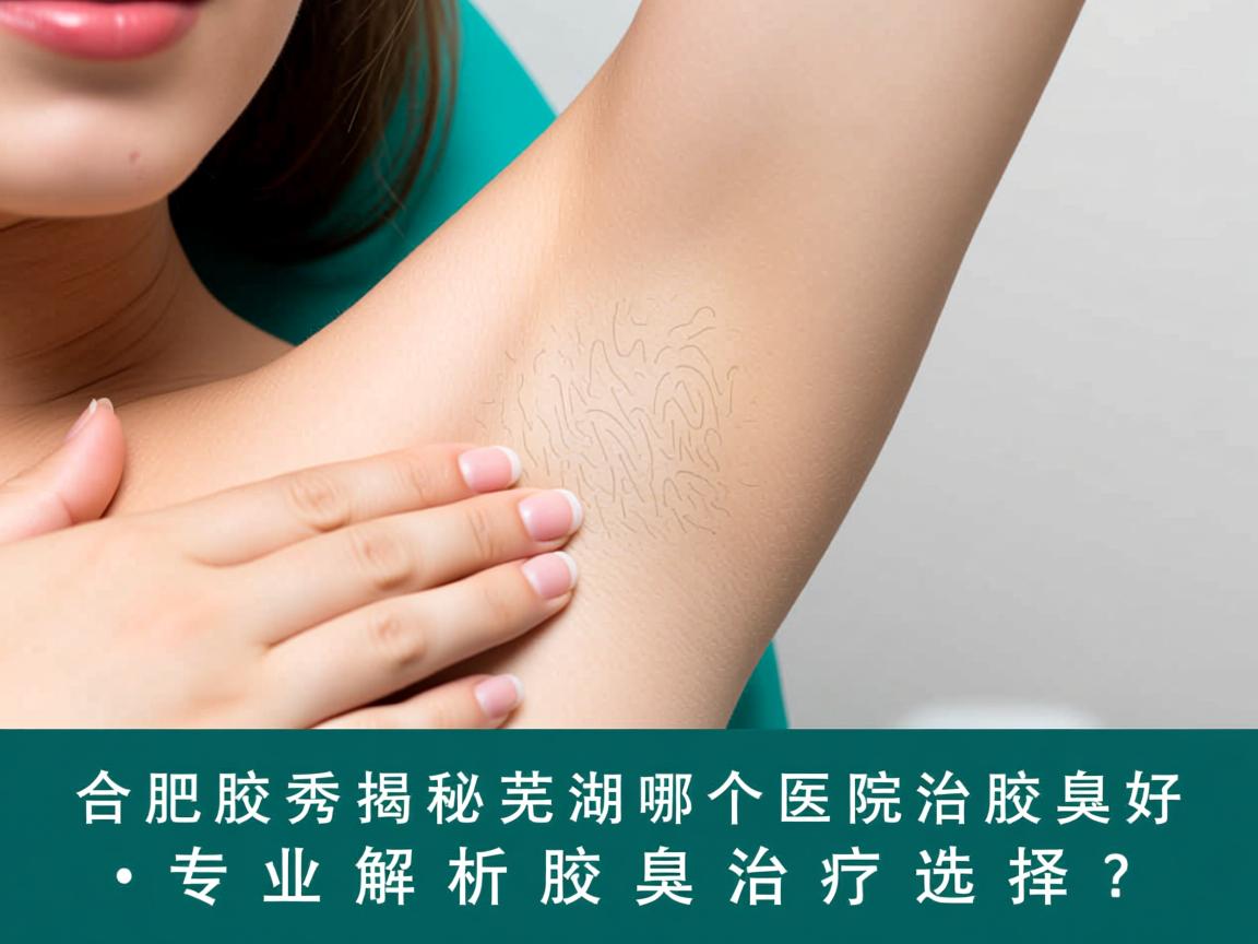 合肥腋秀揭秘，芜湖哪个医院治疗腋臭好？专业解析腋臭治疗选择