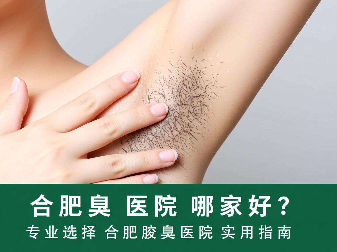 合肥腋臭医院哪家好？专业选择合肥腋臭医院的实用指南