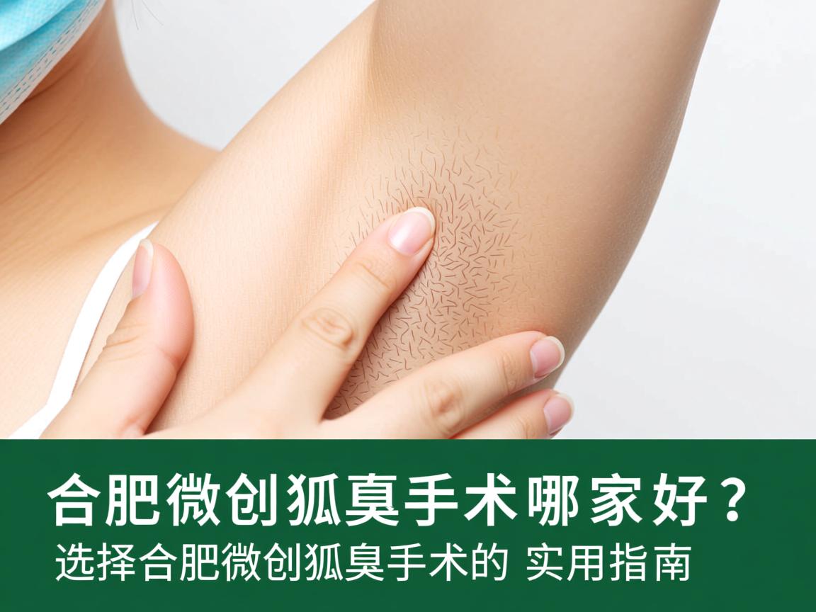 合肥微创狐臭手术哪家好？选择合肥微创狐臭手术的实用指南