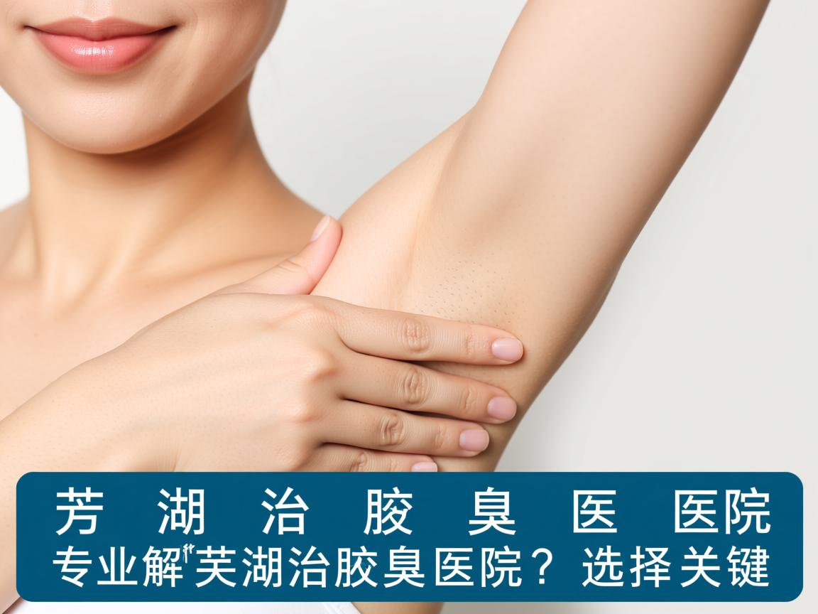 芜湖治腋臭哪家医院好？专业解析芜湖治腋臭医院的选择关键