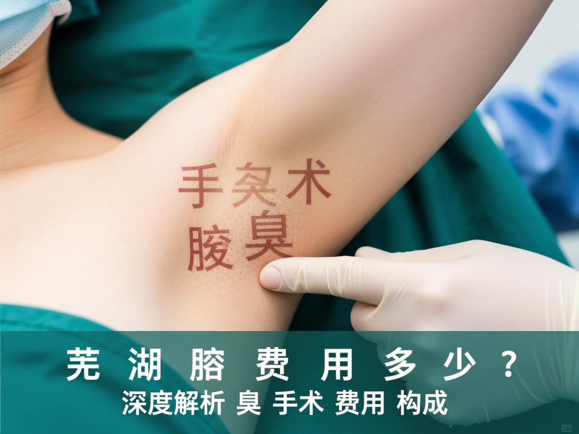 芜湖腋臭手术费用多少？深度解析腋臭手术费用构成