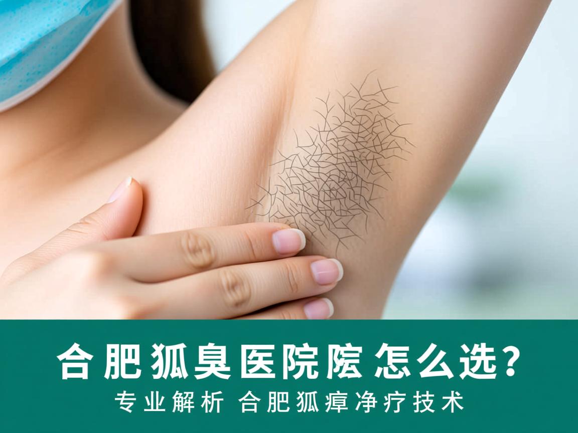 合肥狐臭医院怎么选？专业解析合肥狐臭净疗技术