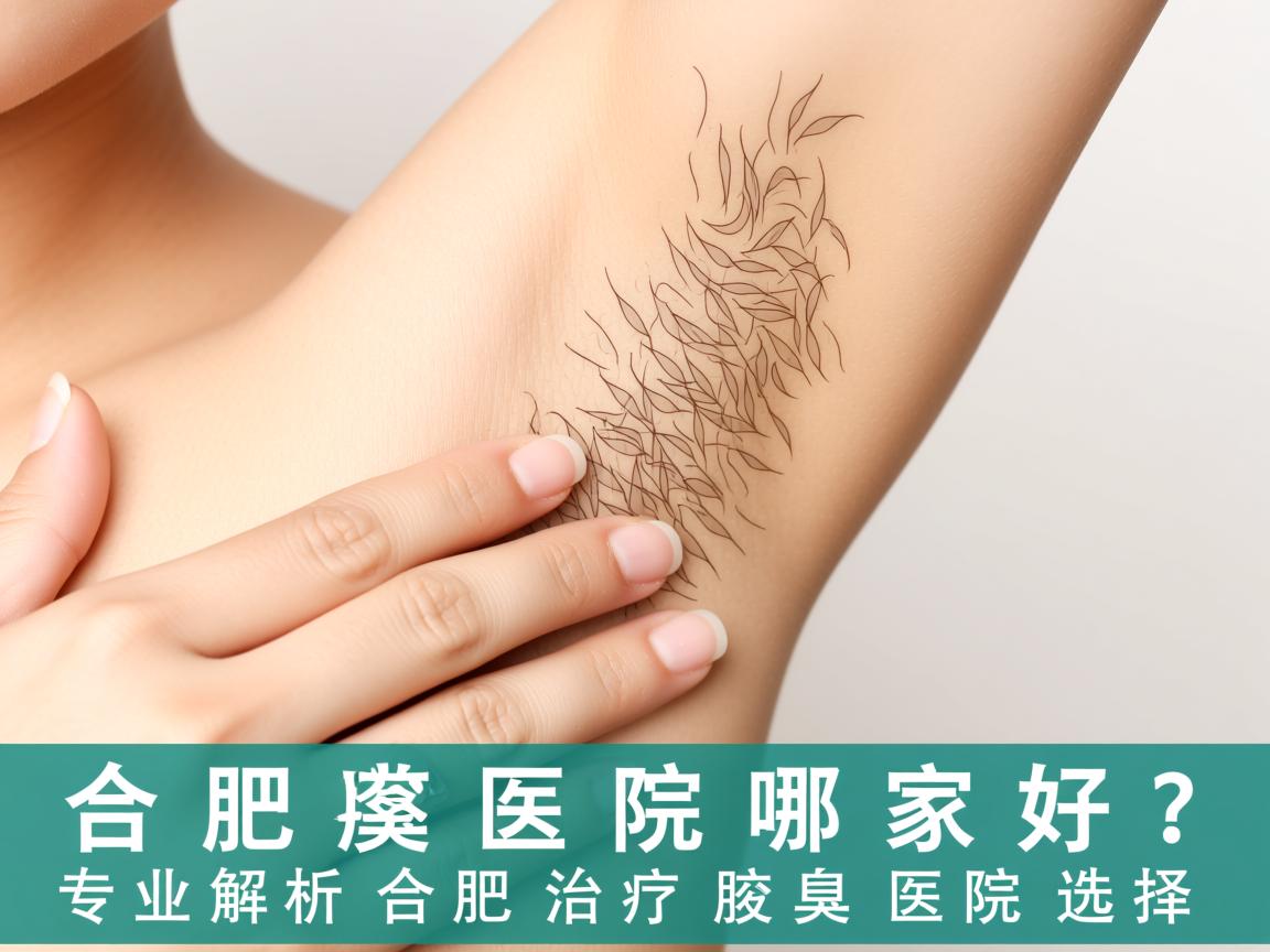 合肥腋臭医院哪家好？专业解析合肥治疗腋臭的医院选择