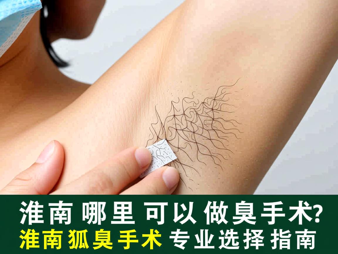 淮南哪里可以做狐臭手术？淮南狐臭手术专业选择指南