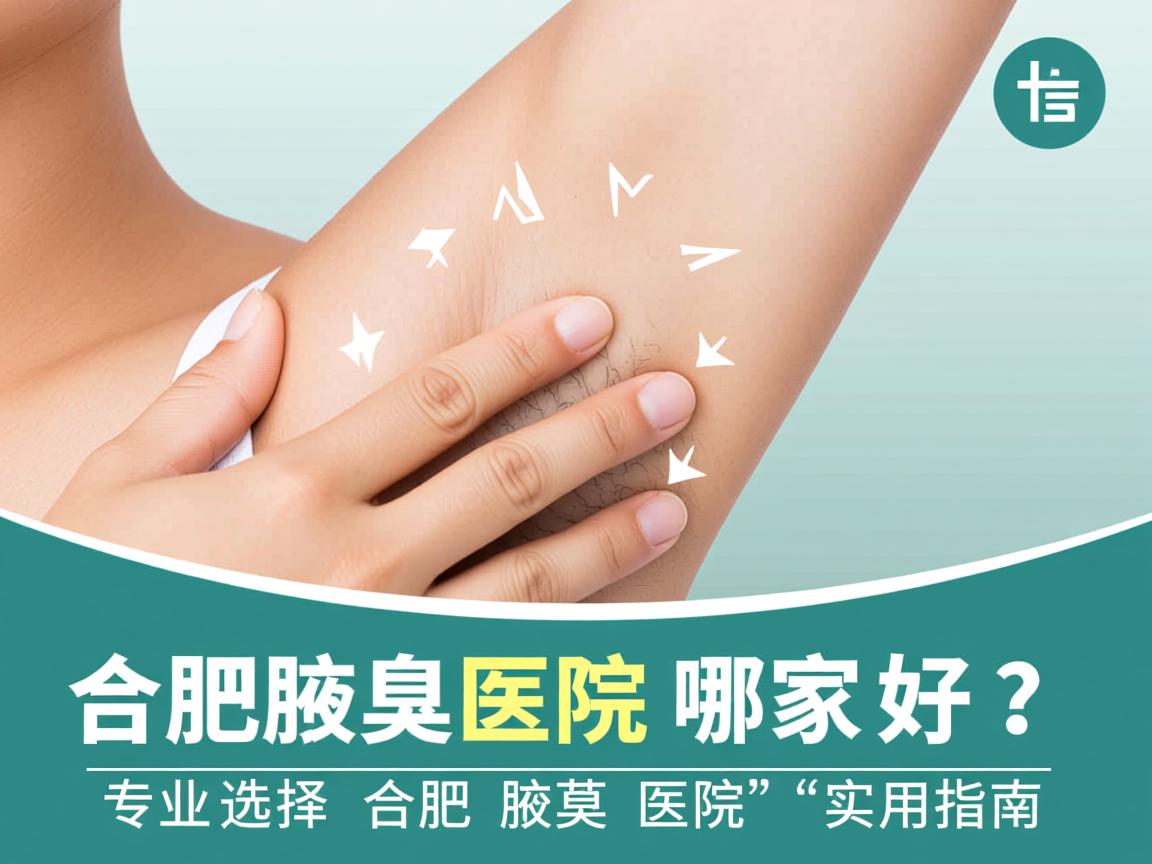 合肥腋臭医院哪家好？专业选择合肥腋臭医院的实用指南