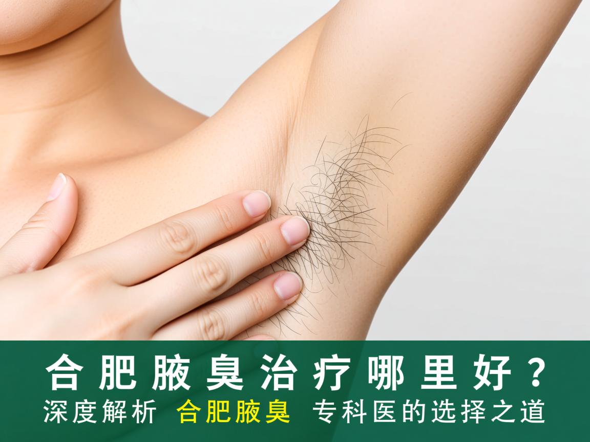 合肥腋臭治疗哪里好？深度解析合肥腋臭专科的选择之道