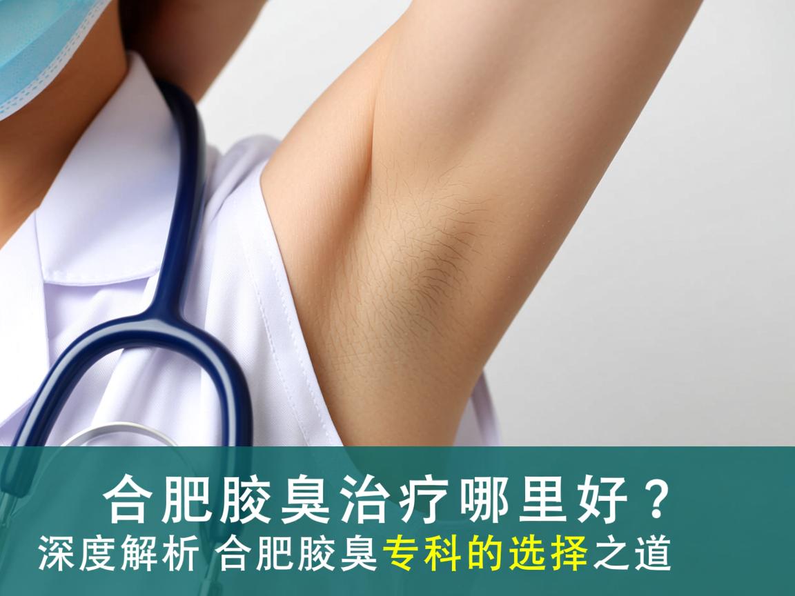 合肥腋臭治疗哪里好？深度解析合肥腋臭专科的选择之道