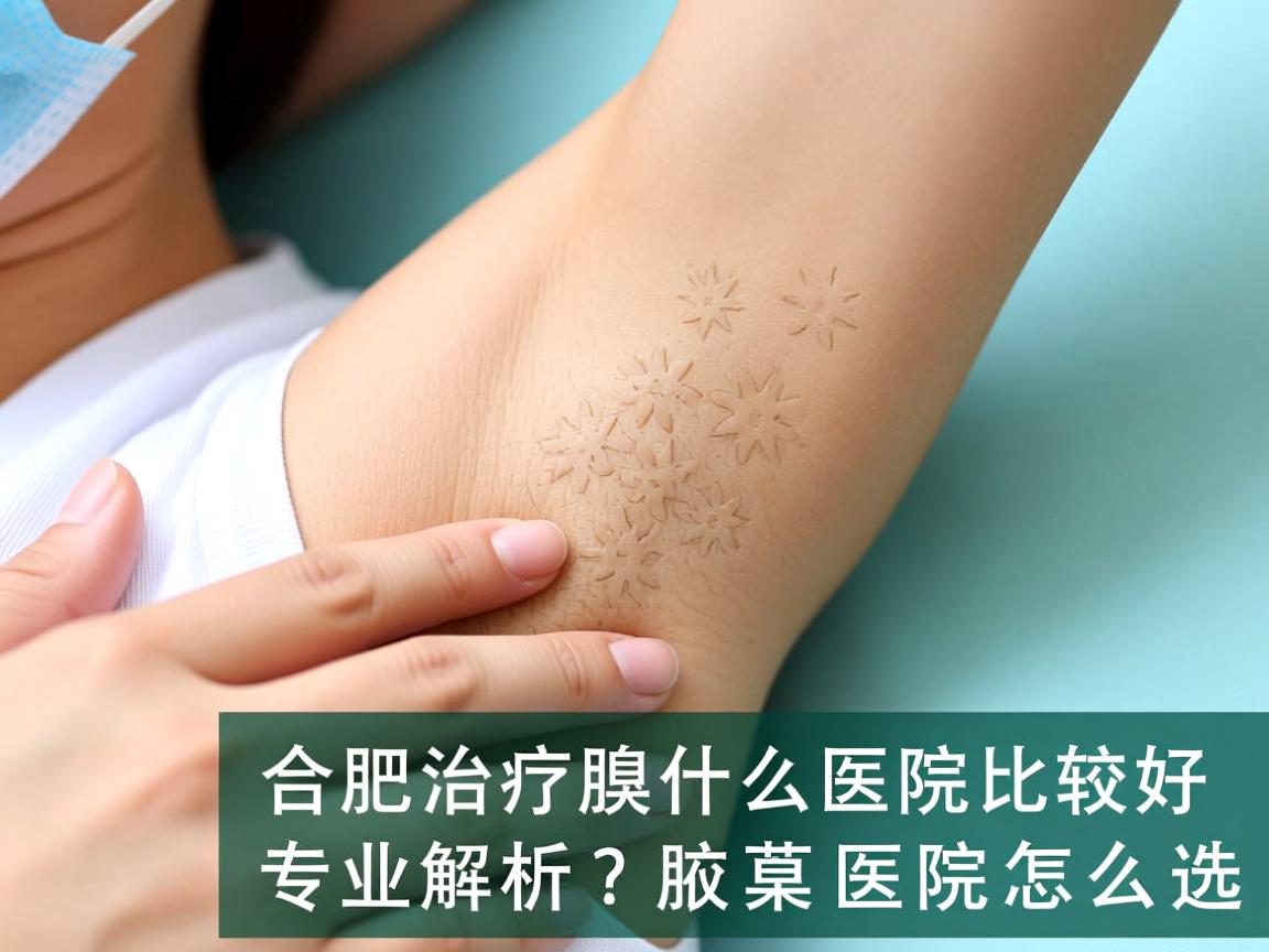 合肥治疗腋臭什么医院比较好？专业解析腋臭医院怎么选